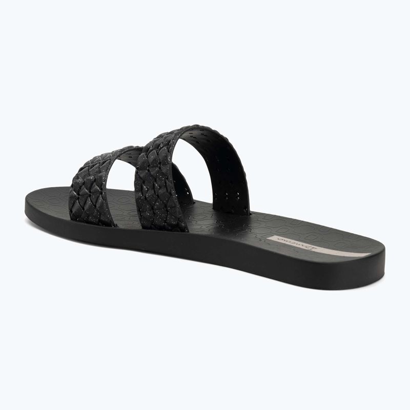 Шльопанці жіночі Ipanema Renda II black/glitter black 3