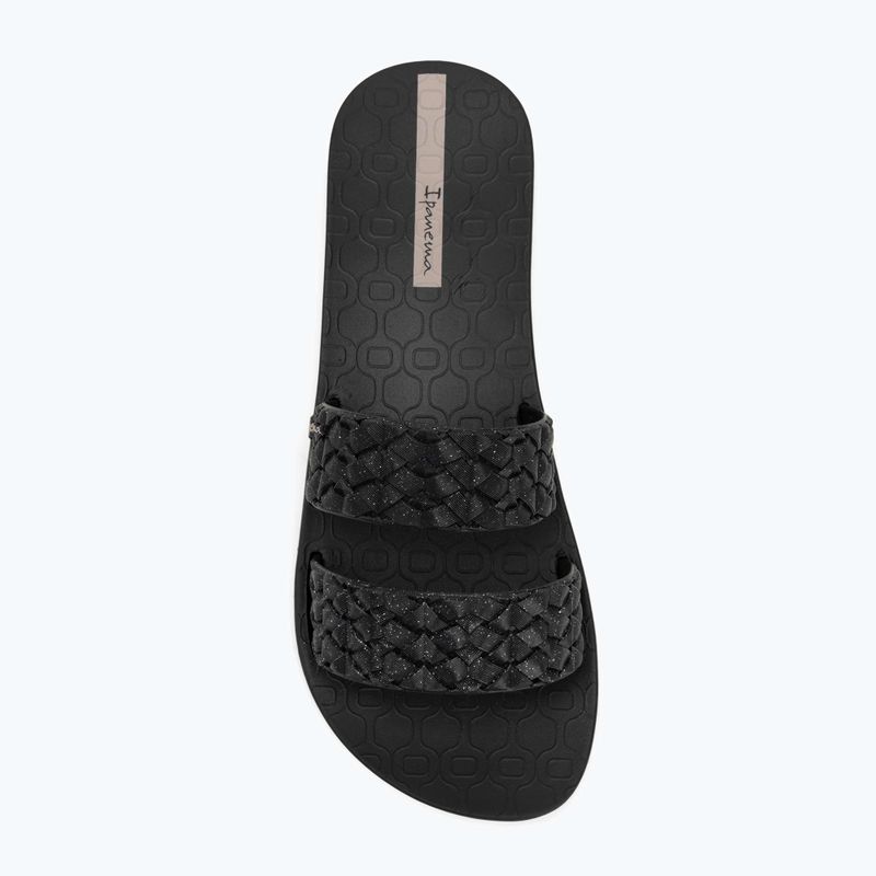 Шльопанці жіночі Ipanema Renda II black/glitter black 5