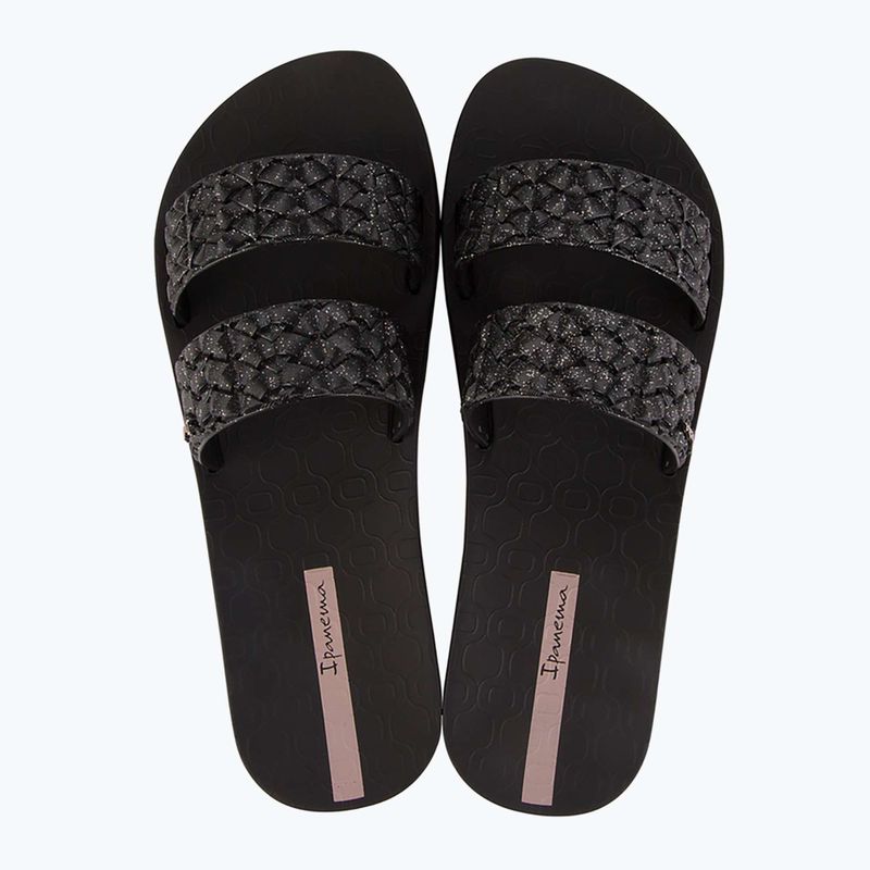 Шльопанці жіночі Ipanema Renda II black/glitter black 9