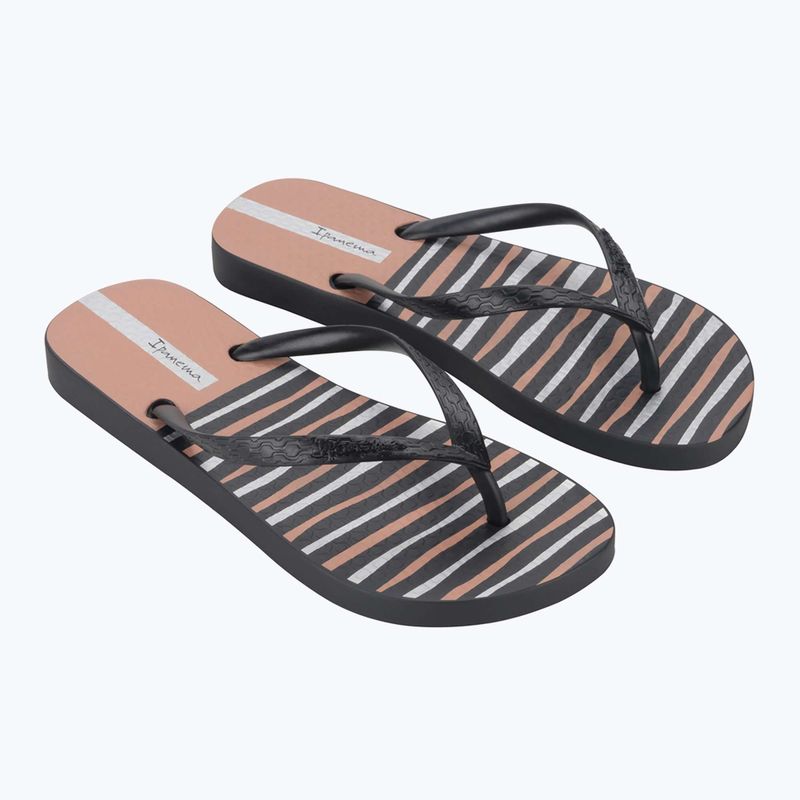 В'єтнамки жіночі Ipanema Classic Happy XII black/black/pink 8