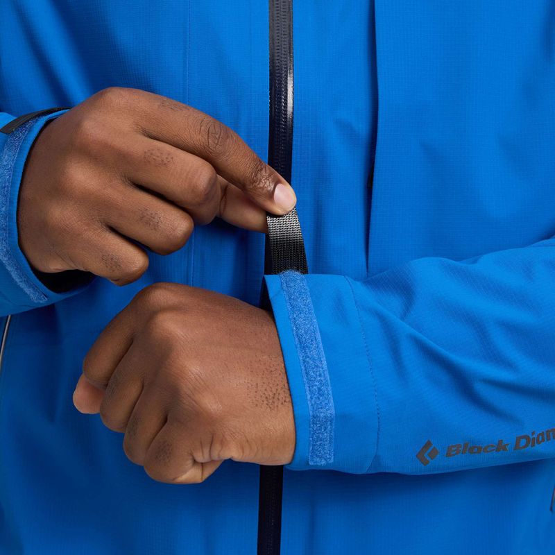 Куртка-дощовик чоловіча Black Diamond Highline Stretch Shell drifter blue 9