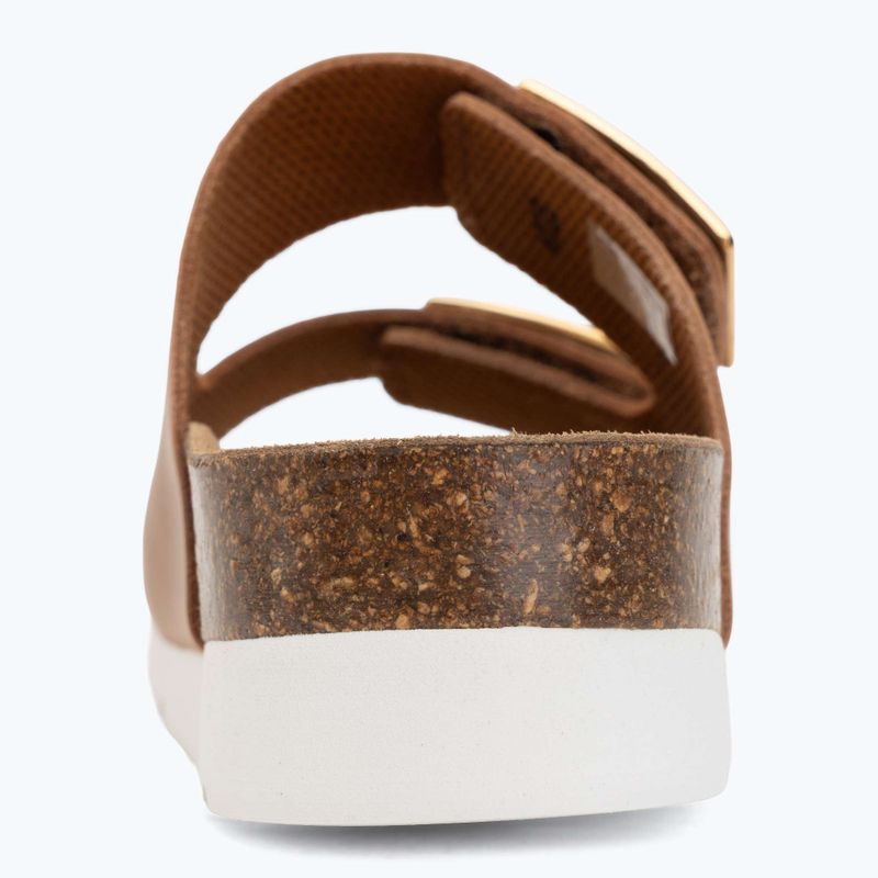 Жіночі шльопанці Scholl Montery 2 Straps Ad Med cognac 6