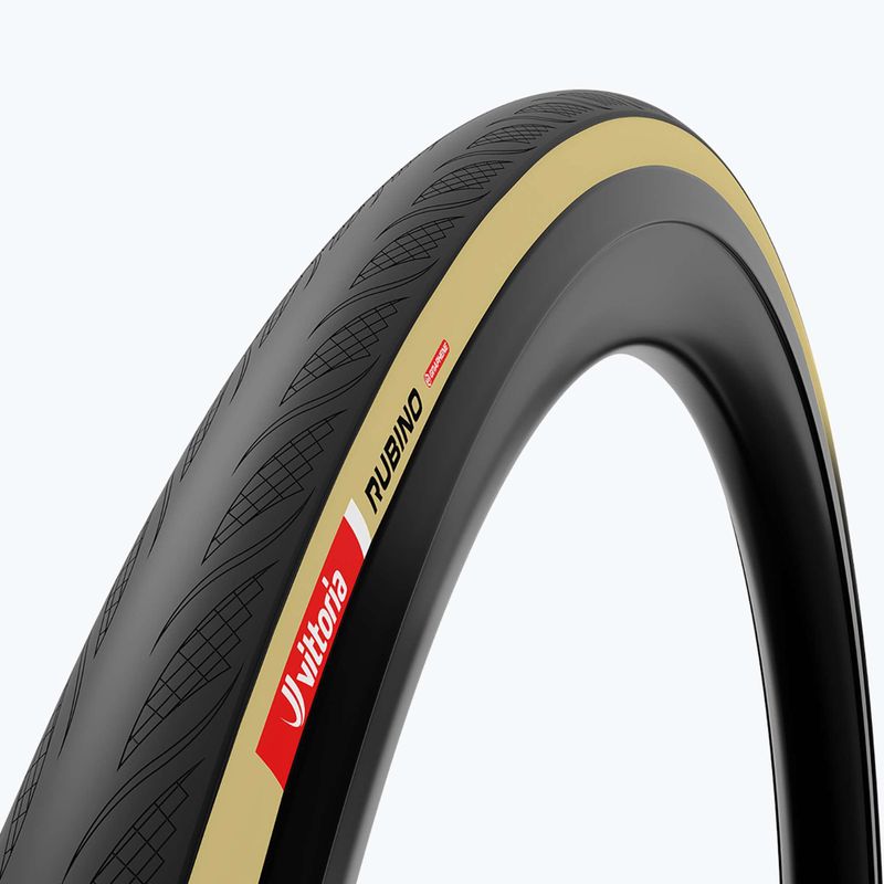Шина велосипедна Vittoria Rubino V G2.0 700 x 30C чорний/бежевий 2