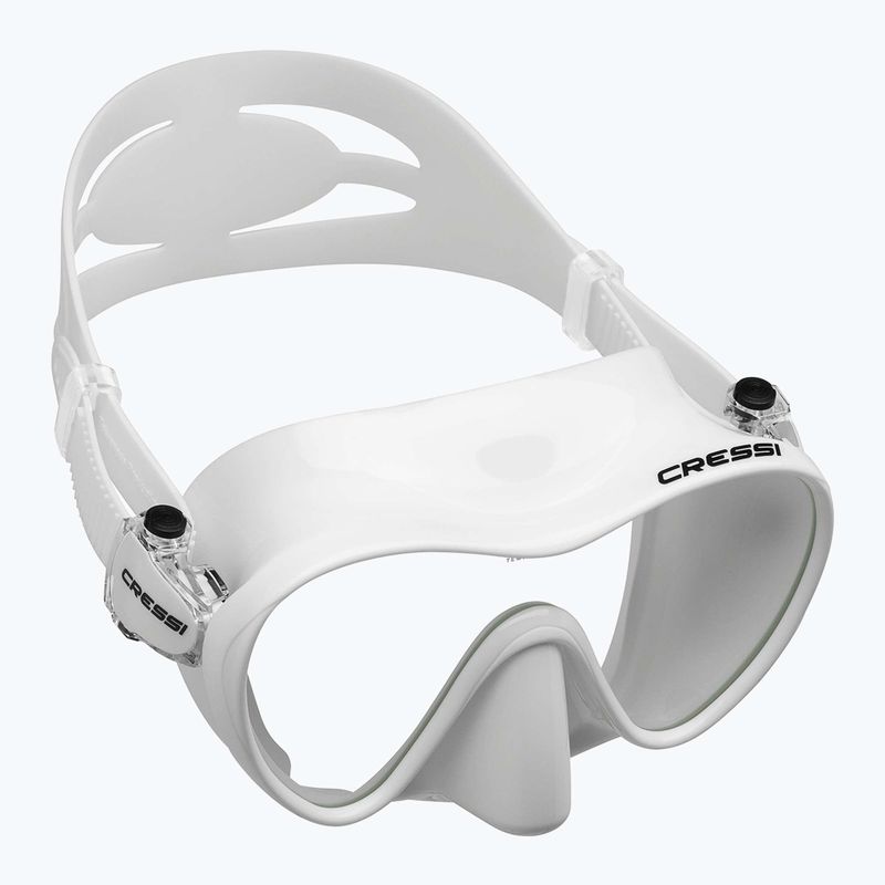 Маска для дайвінгу Cressi F1 white 6