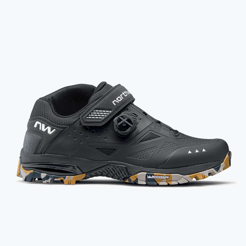Кросівки велосипедні MTB чоловічі Northwave Enduro Mid 2 black/camo 8