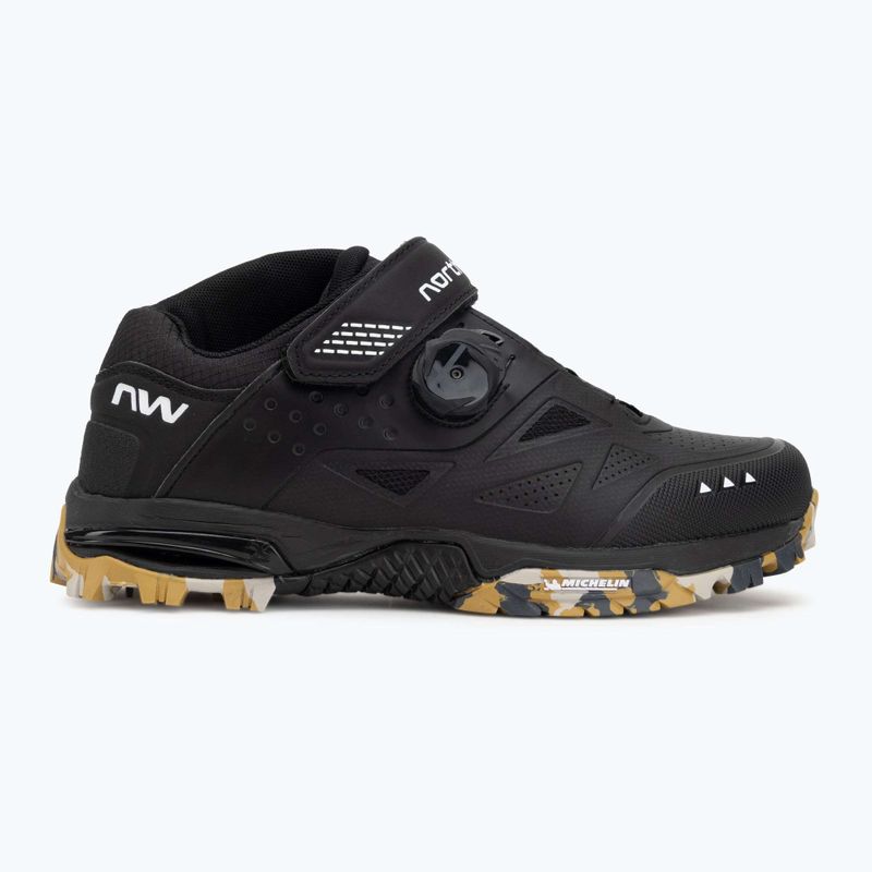 Кросівки велосипедні MTB чоловічі Northwave Enduro Mid 2 black/camo 2