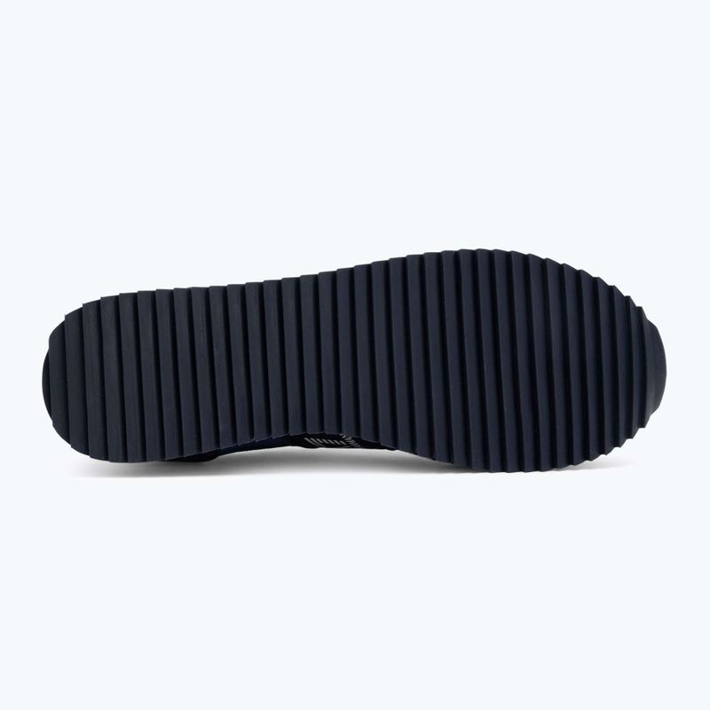 Кросівки EA7 Emporio Armani Black & White Suede sky captain / deep cobal / mineral 4