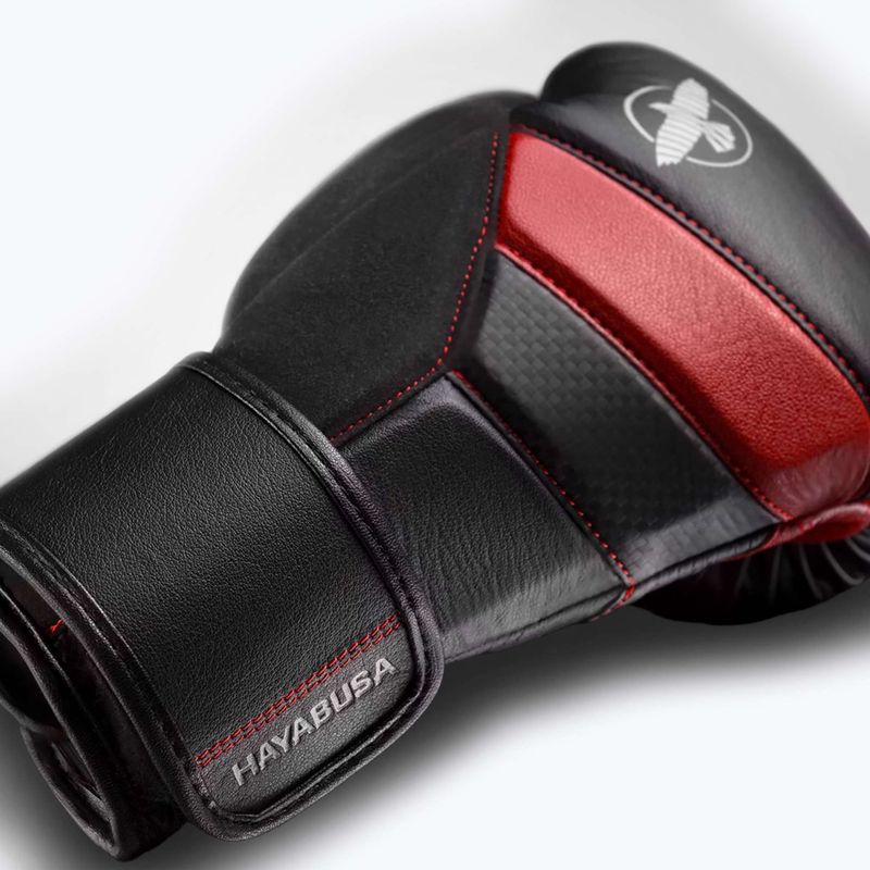 Рукавиці боксерські Hayabusa T3 black/red 5