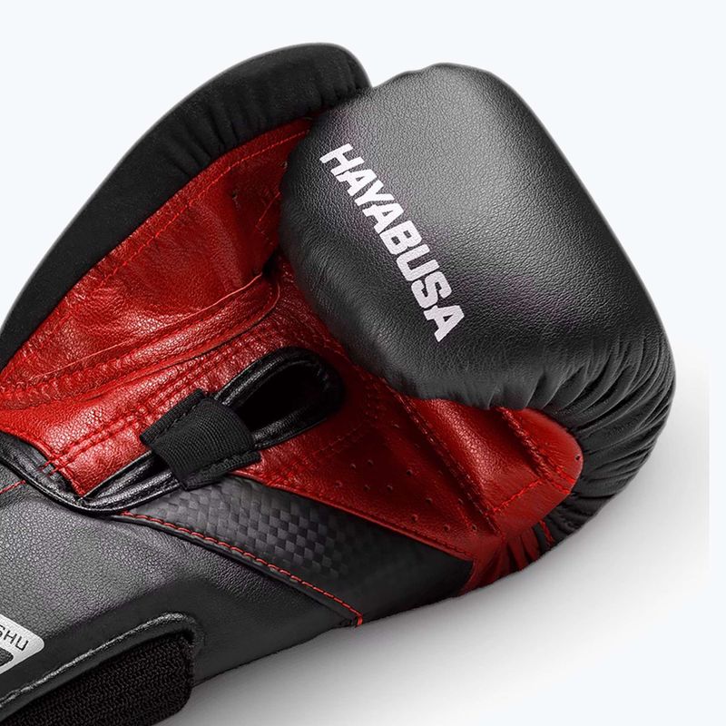 Рукавиці боксерські Hayabusa T3 black/red 7