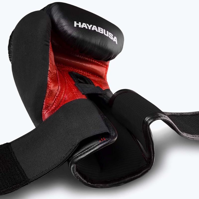 Рукавиці боксерські Hayabusa T3 black/red 8