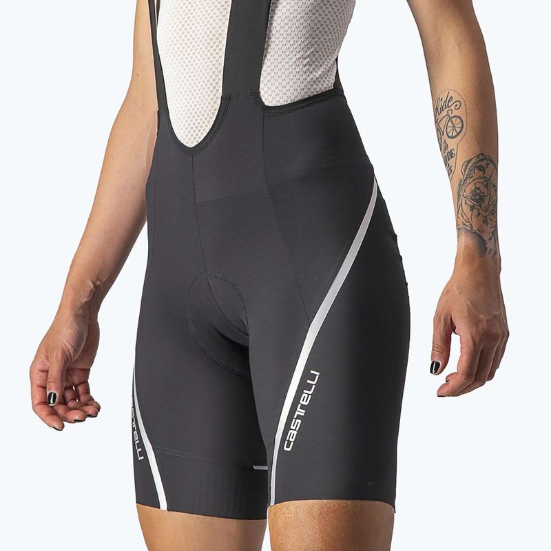 Шорти велосипедні жіночі Castelli Velocissima 3 black/ silver 3