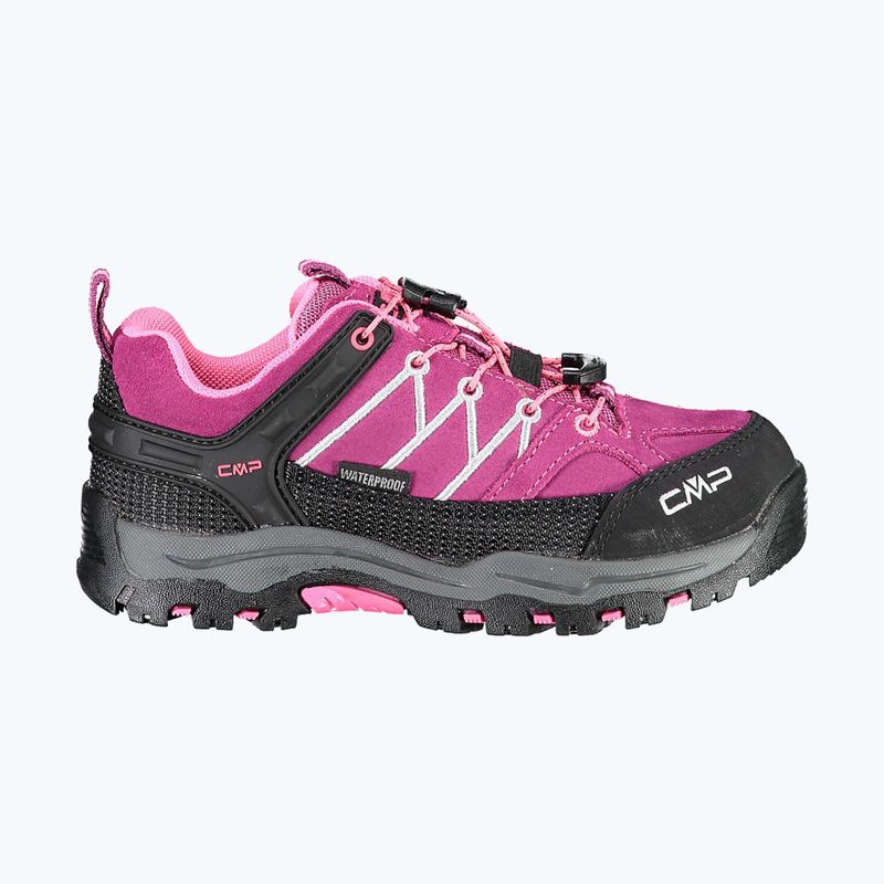Черевики трекінгові дитячі CMP Rigel Low Wp berry / pink fluo 8