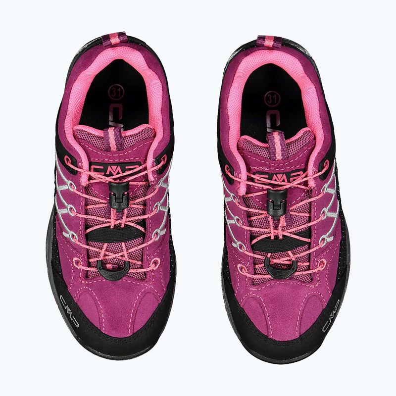 Черевики трекінгові дитячі CMP Rigel Low Wp berry / pink fluo 11