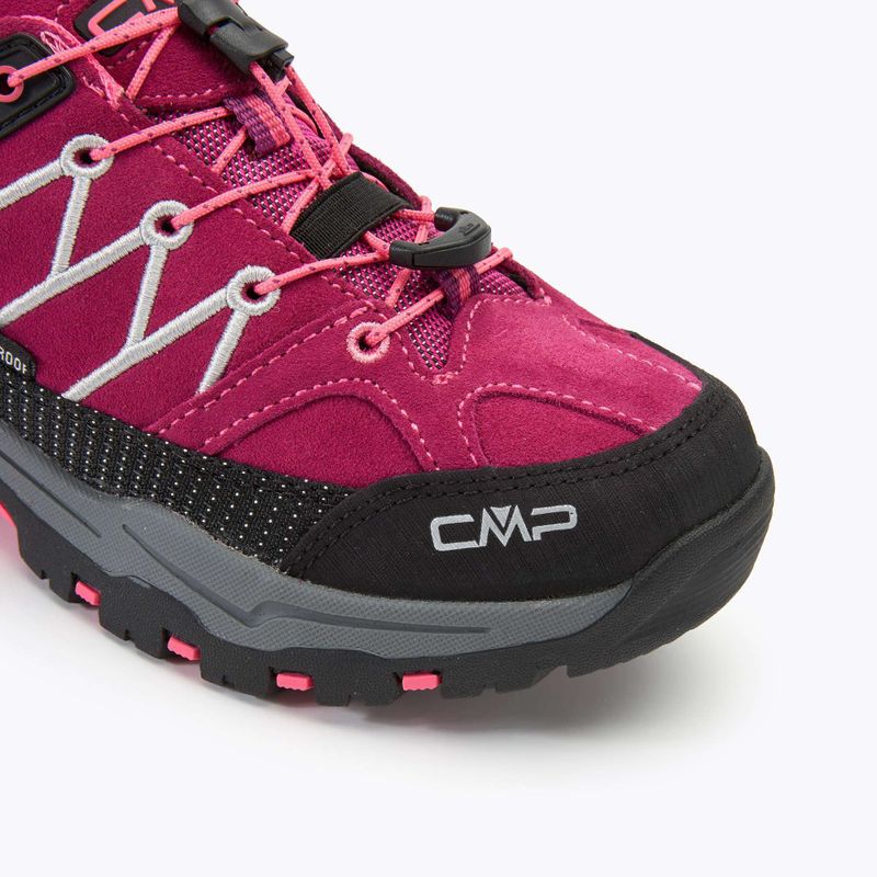 Черевики трекінгові дитячі CMP Rigel Low Wp berry / pink fluo 7