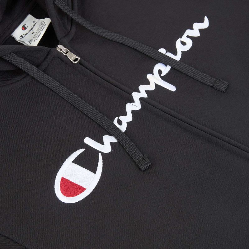 Кофта чоловіча Champion 22025 Sweatshirt Hoodie FZ black 3
