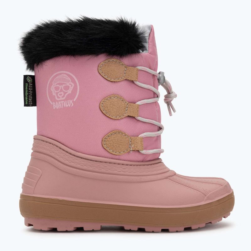 Черевики зимові дитячі BOATILUS Nippy 02 Sint. Leather pink 2