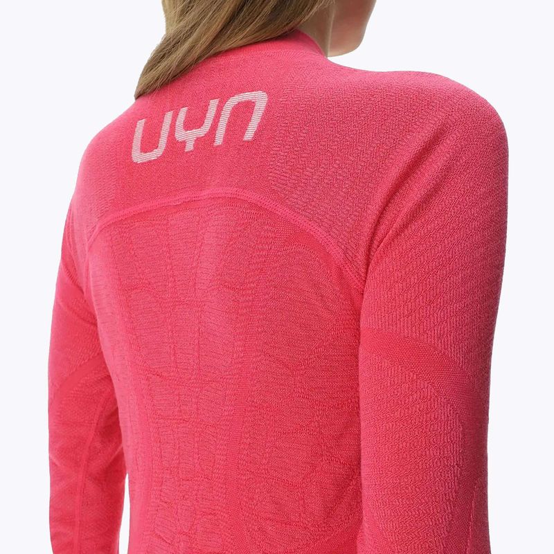 Жіноча термоактивна кофта UYN Elevation Biomorph LS Turtle Neck pink yarrow 6