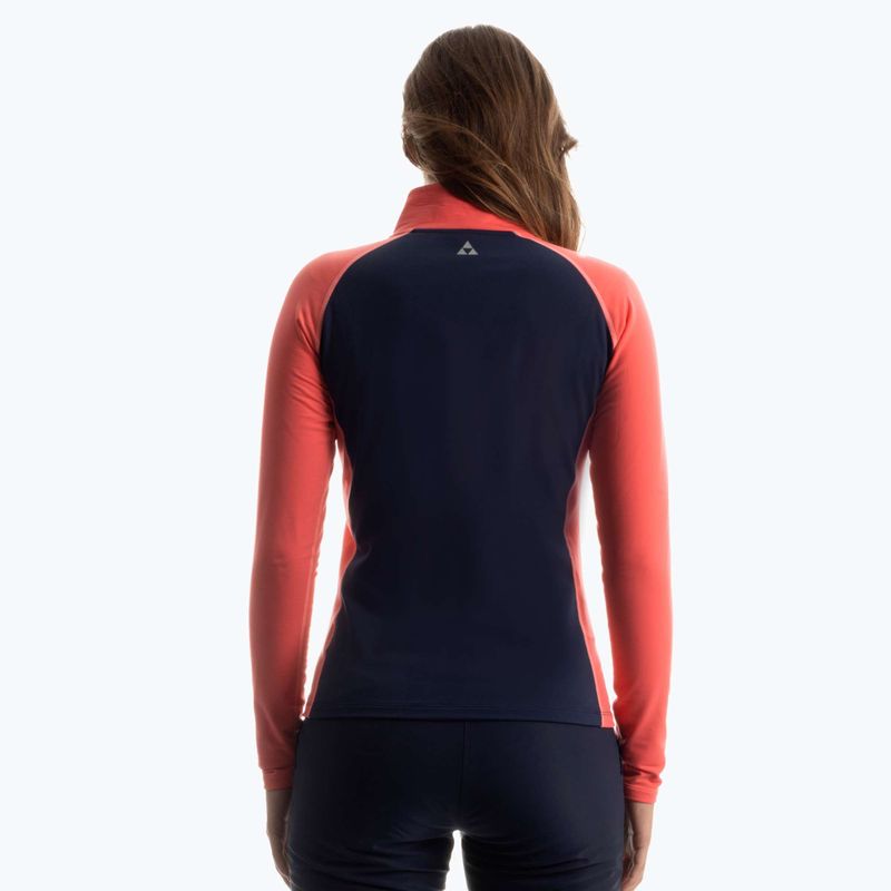 Кофта лижна жіноча Fischer EL Flex calypso coral 2