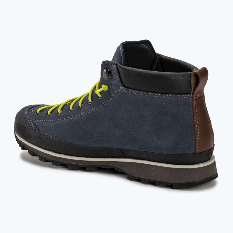 Чоловічі туристичні черевики Lomer Bio Naturale Mid Mtx Suede прапор/лайм 3