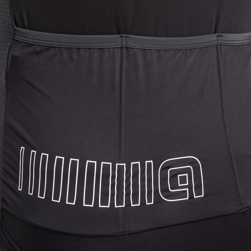 Велофутболка чоловіча Alé Maglia MC Color Block black 9