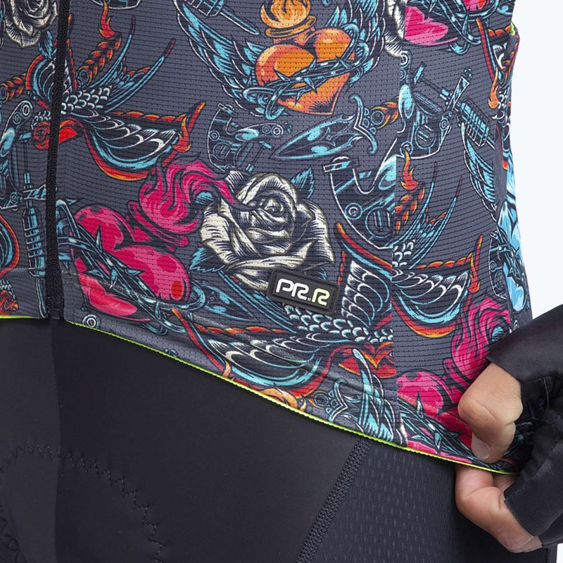 Велофутболка чоловіча Alé Maglia MC Tattoo grey 5