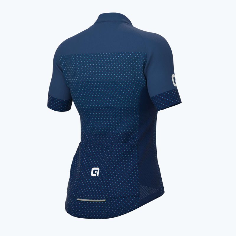 Велофутболка жіноча Alé Maglia Donna MC Level blue 9