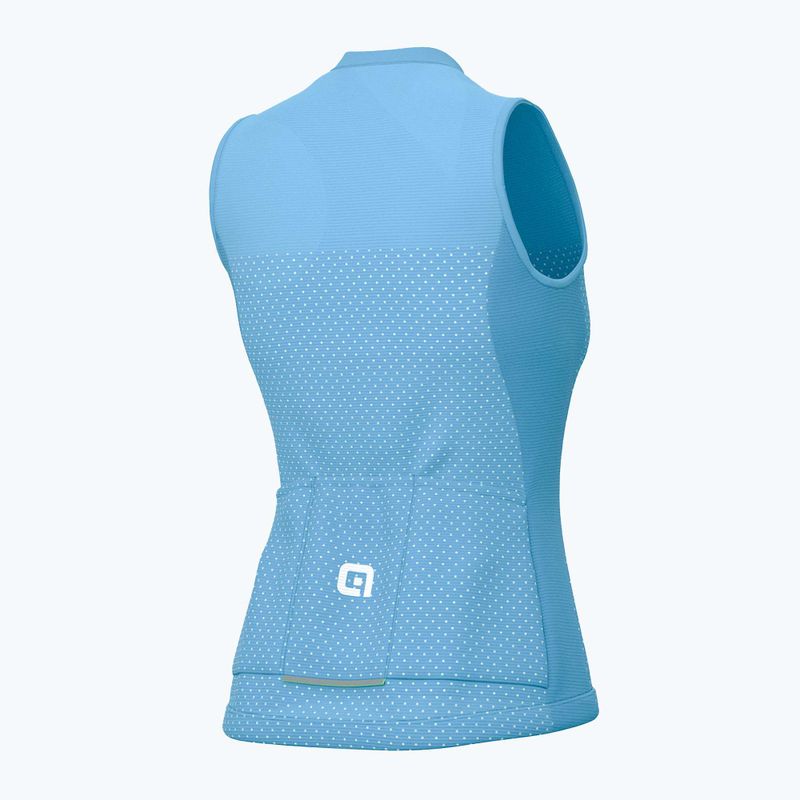 Велофутболка жіноча Alé Maglia Donna SM Level turquoise 8