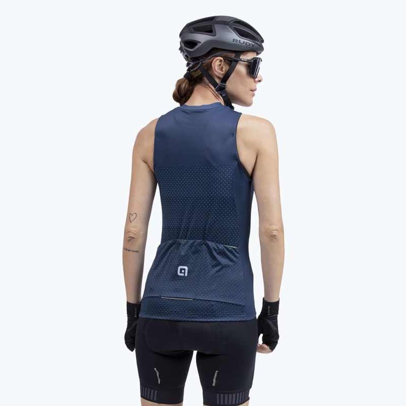 Велофутболка жіноча Alé Maglia Donna SM Level blue 2