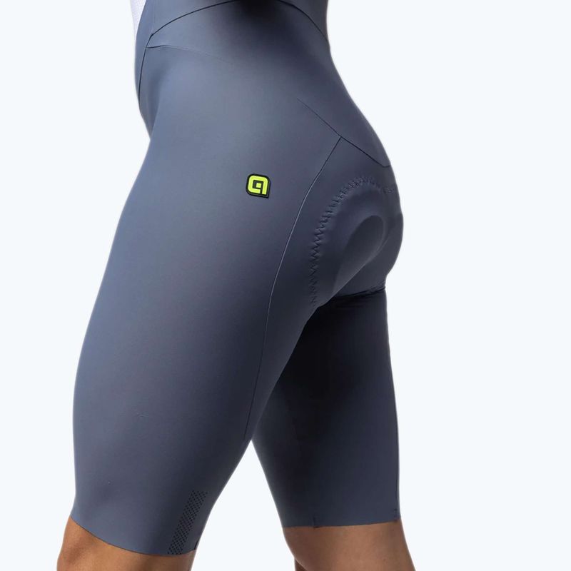 Шорти велосипедні чоловічі Alé Go Bibshorts steel 4