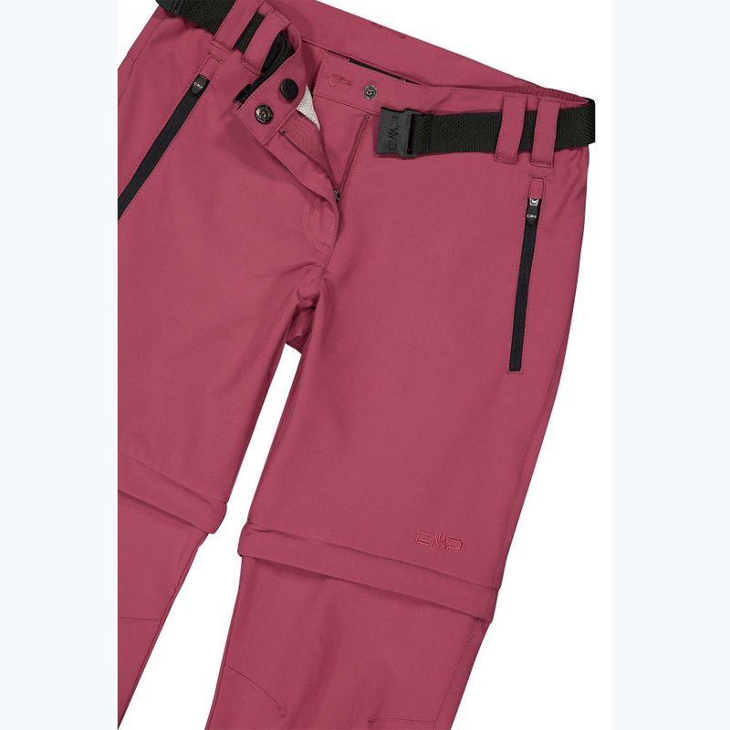Штани трекінгові дитячі CMP 3T51445 Zip Off peony 7