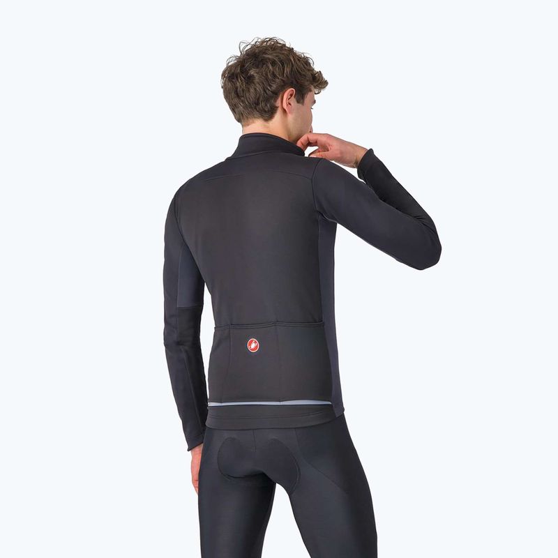 Куртка велосипедна чоловіча Castelli Entrata 2 light black/dark gray 2