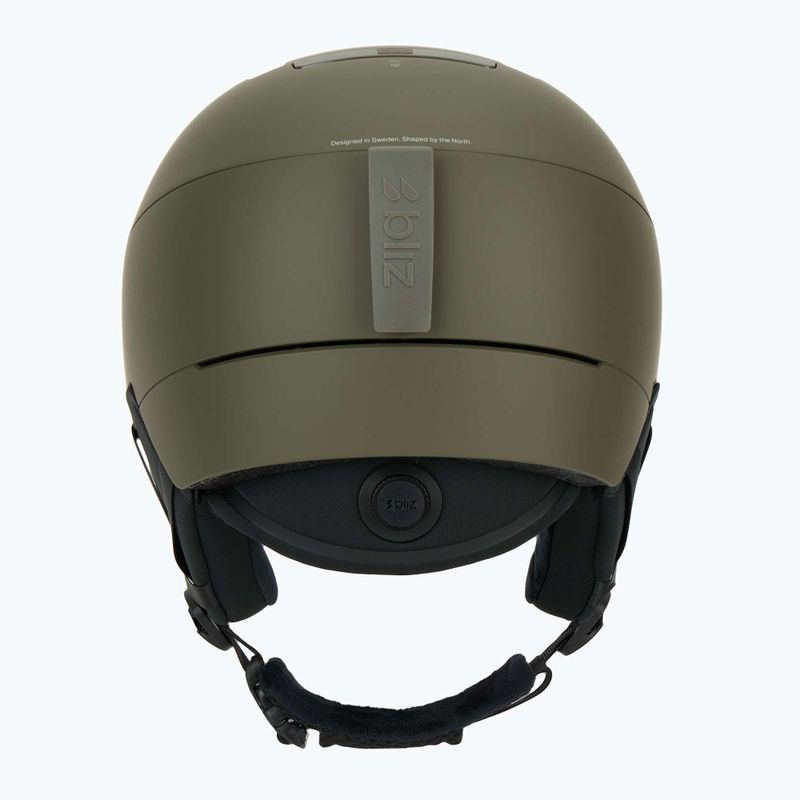 Шолом гірськолижний Bliz S002 matte camo green 4