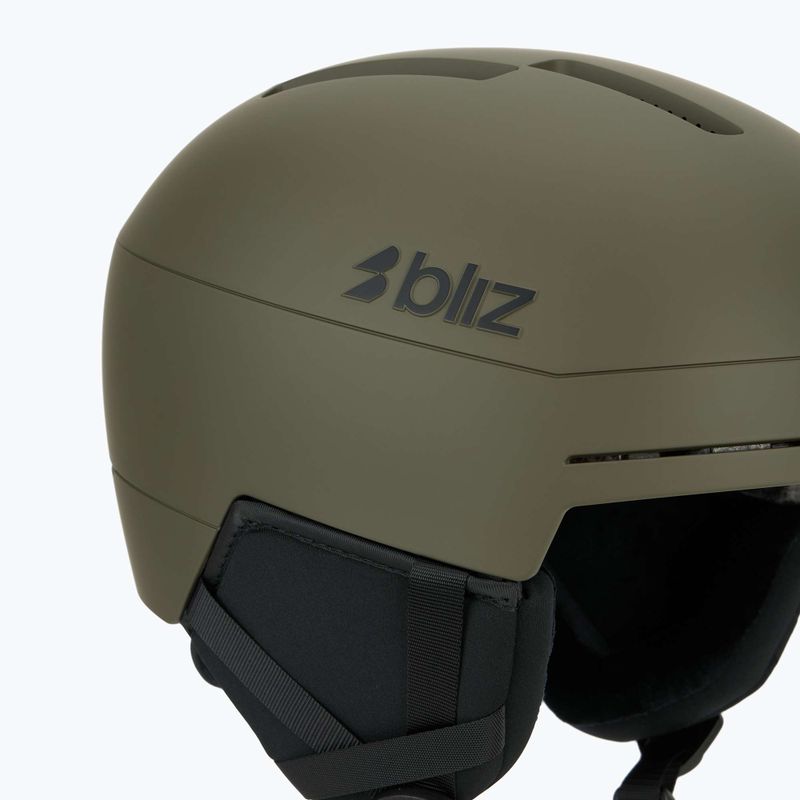 Шолом гірськолижний Bliz S002 matte camo green 7