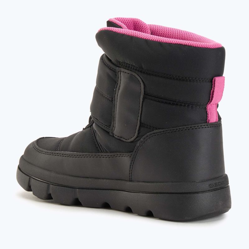 Черевики зимові дитячі Geox Willaboom ABX black / fuchsia 3