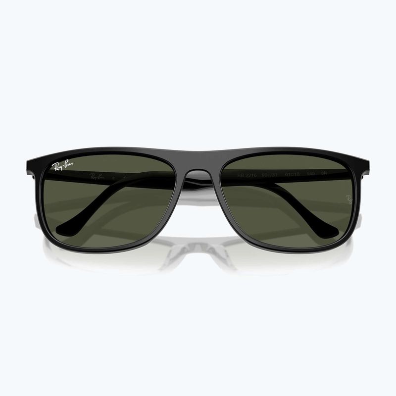 Окуляри сонцезахисні Ray-Ban RB2216 black/green 3