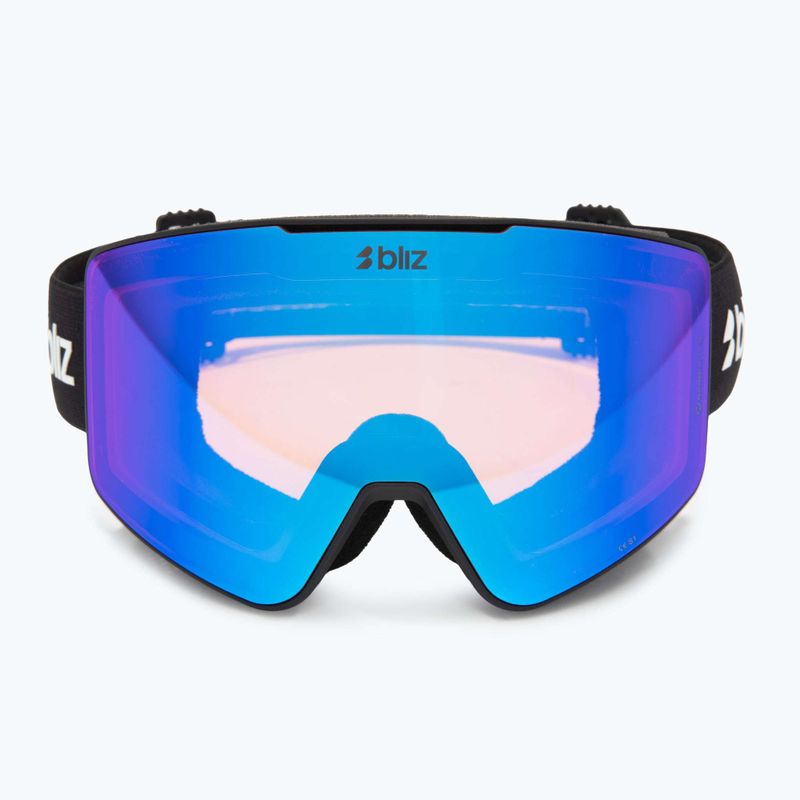 Окуляри гірськолижні Bliz G001S matte black/non orange/blue multi 2