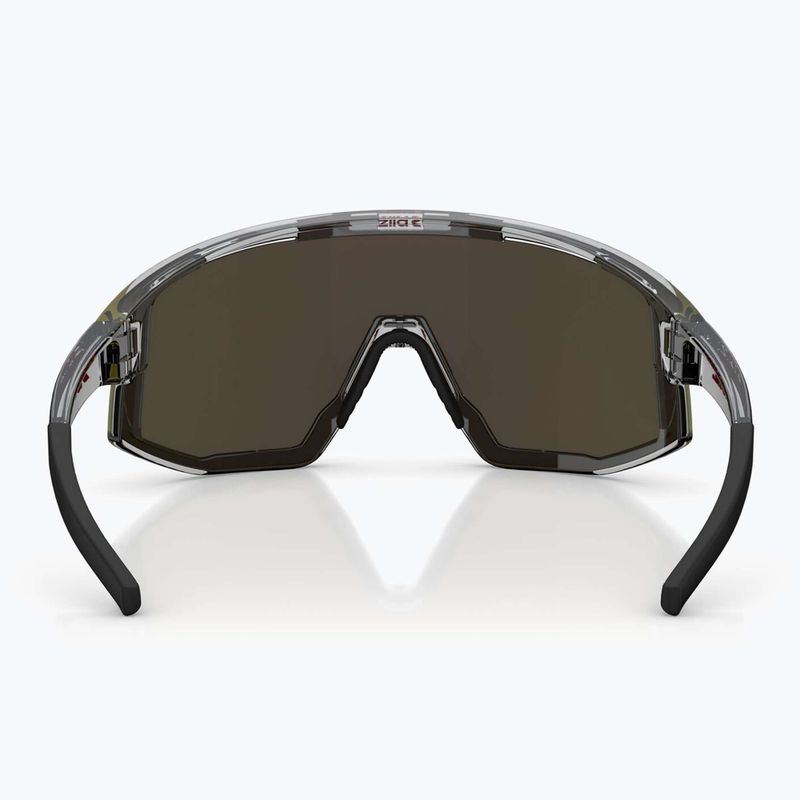 Окуляри сонцезахисні Bliz Vision transparent dark grey/brown red multi 5