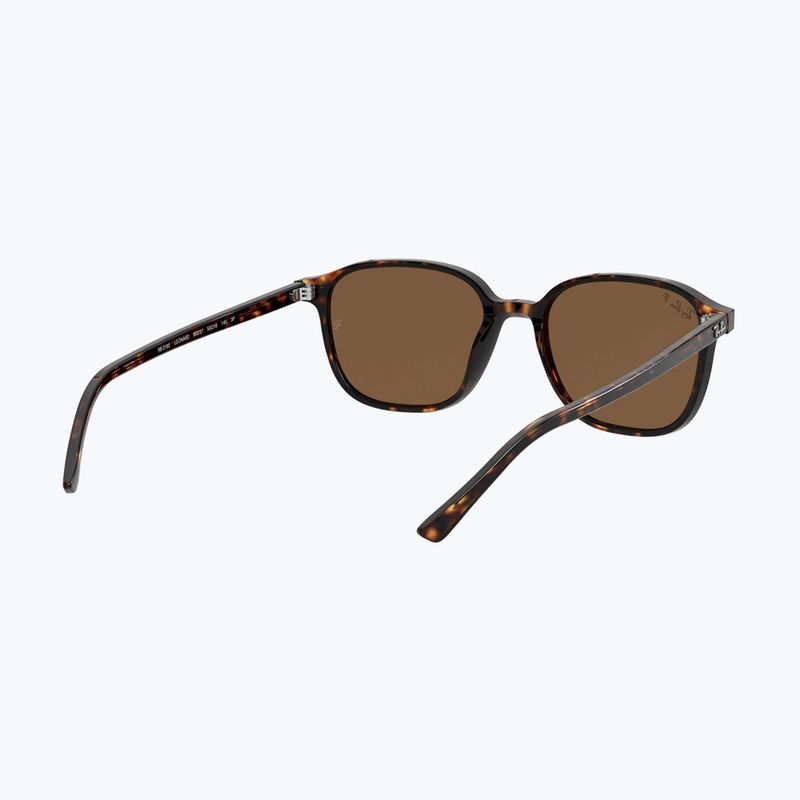 Окуляри сонцезахисні Ray-Ban Leonard tortoise/brown polarized 6