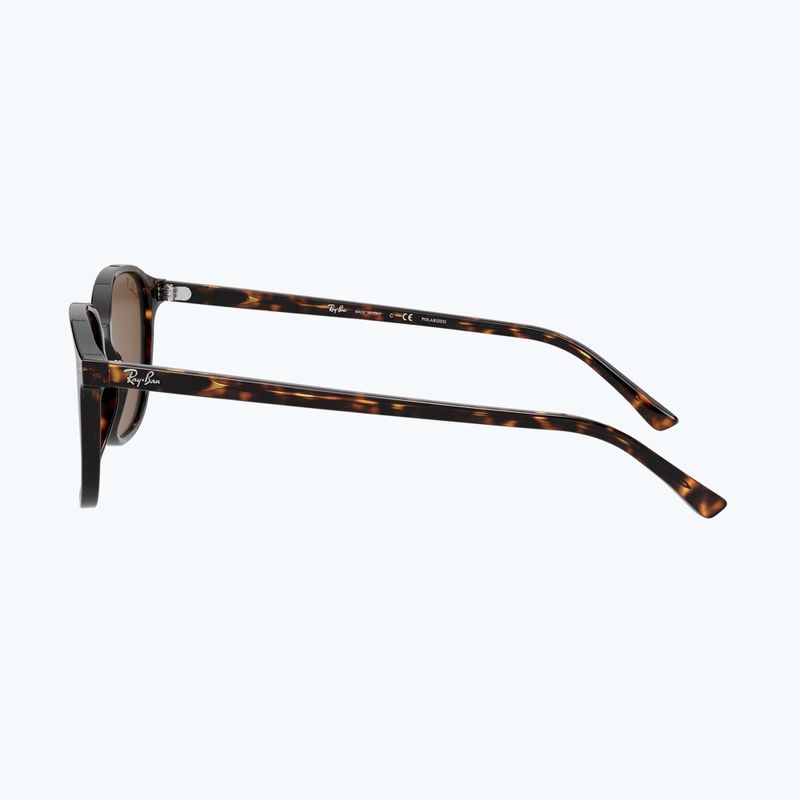 Окуляри сонцезахисні Ray-Ban Leonard tortoise/brown polarized 7