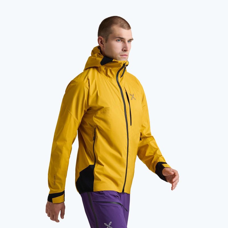 Куртка дощовик чоловіча Montura Vertigo 3L mustard 4