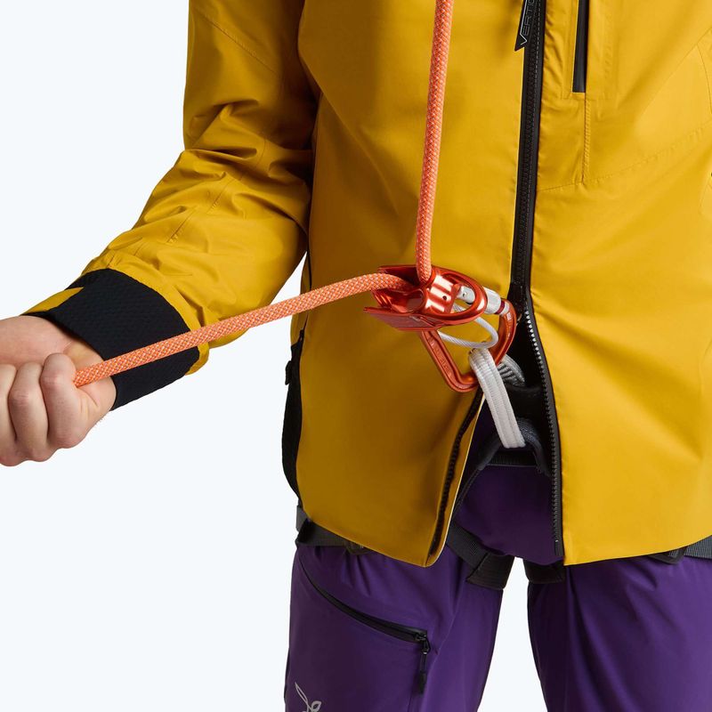 Куртка дощовик чоловіча Montura Vertigo 3L mustard 11