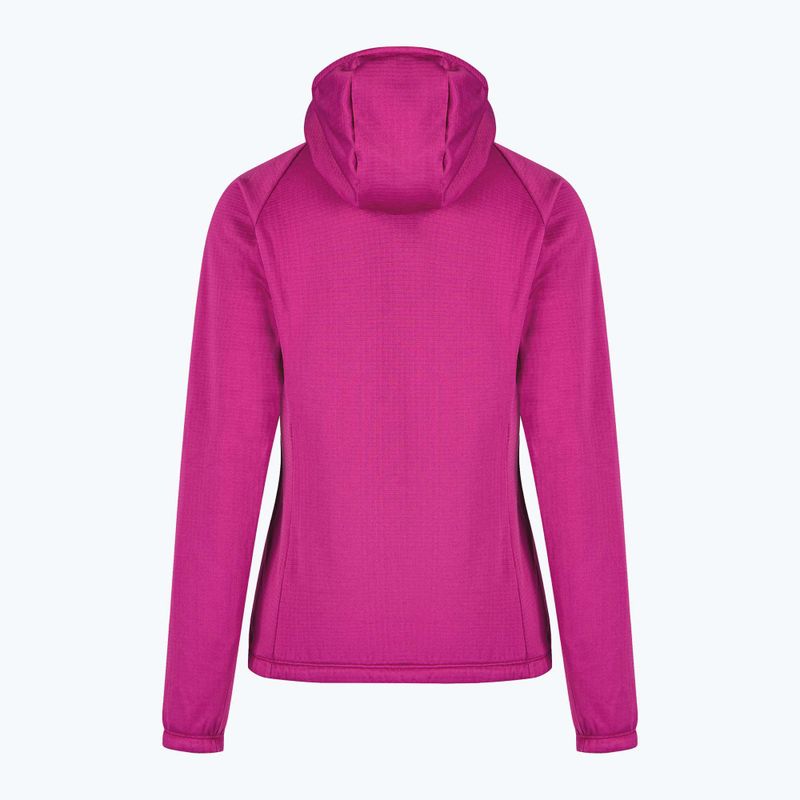 Кофта жіноча Montura Fadis Grid Hooded Maglia baton rougue 8