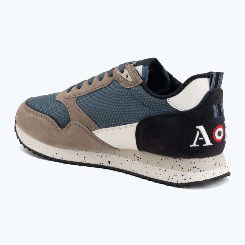 Кросівки чоловічі Aeronautica Militare SC0288UCT03545 multicolor jeans/sabbia 3