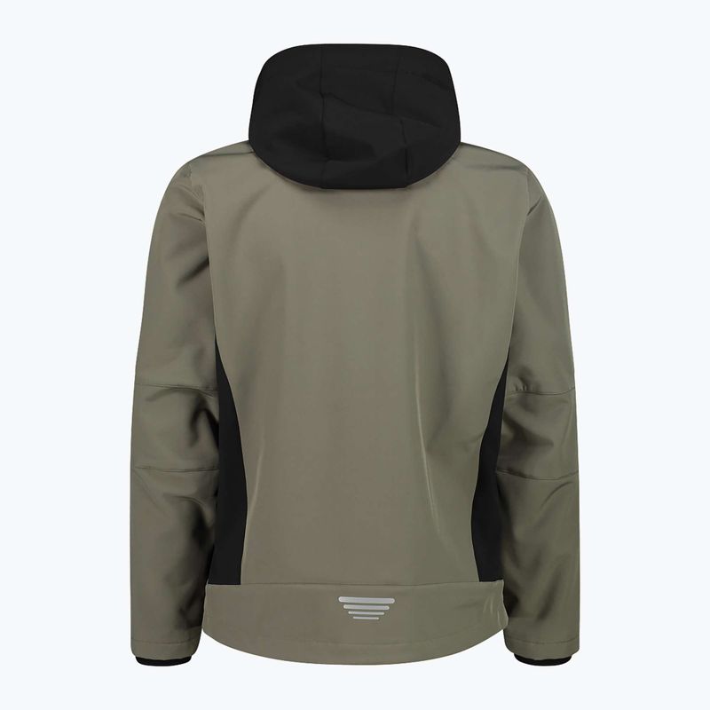 Чоловіча куртка CMP softshell 3A01787N оливкова / неро 2