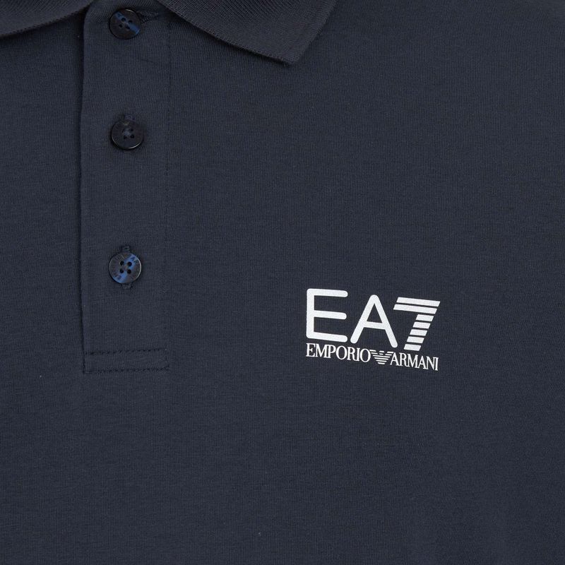 Футболка поло чоловіча EA7 Emporio Armani Core Identity Polo armani blue 3