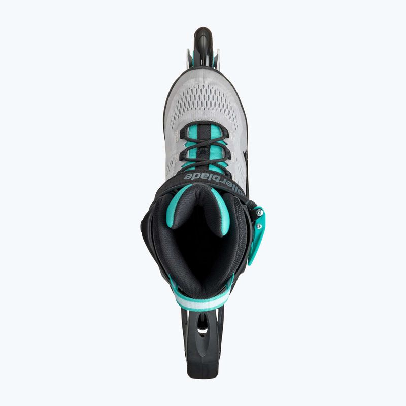 Роликові ковзани жіночі Rollerblade Macroblade 80 W grey/teal blue 6