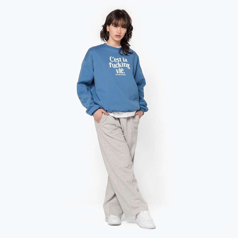 Кофта чоловіча Kaotiko C'est la vie denim blue 2