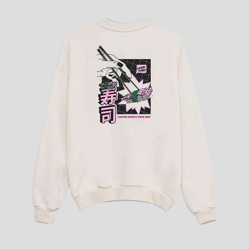 Кофта чоловіча Kaotiko Organic Sushi Time ivory 4