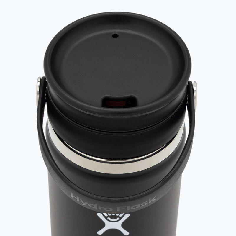 Термопляшка Hydro Flask Wide Flex Sip 355 ml чорна W12BCX001 2