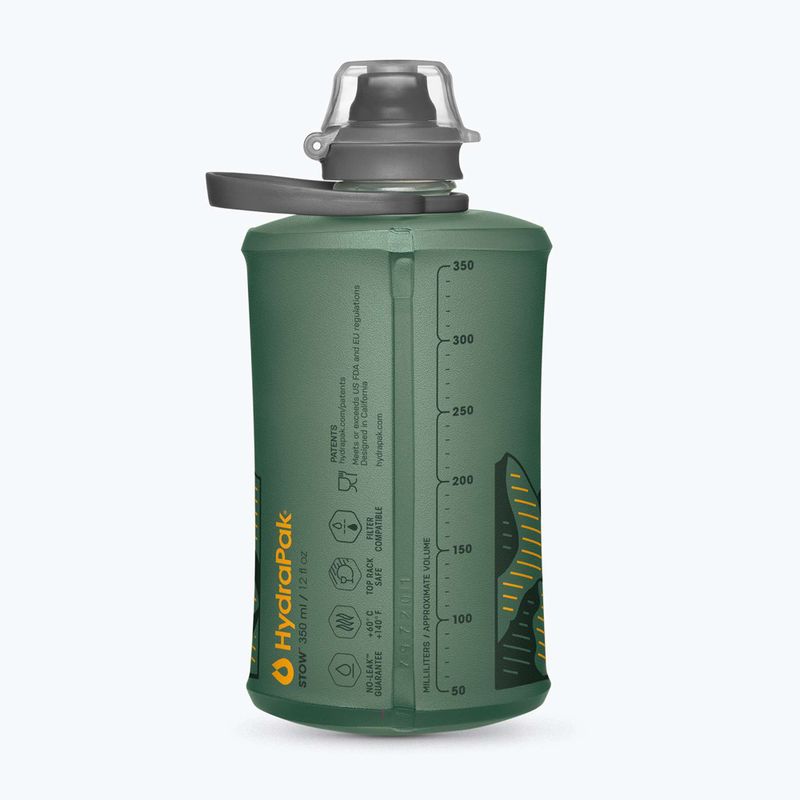 Пляшка туристична HydraPak Stow 350 ml sage green 2